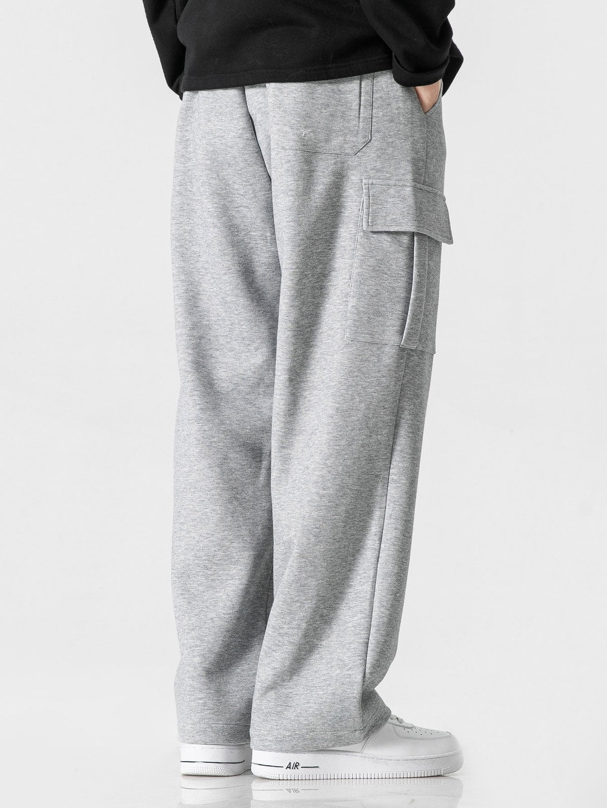 Dennis | Jersey cargo broek relax fit