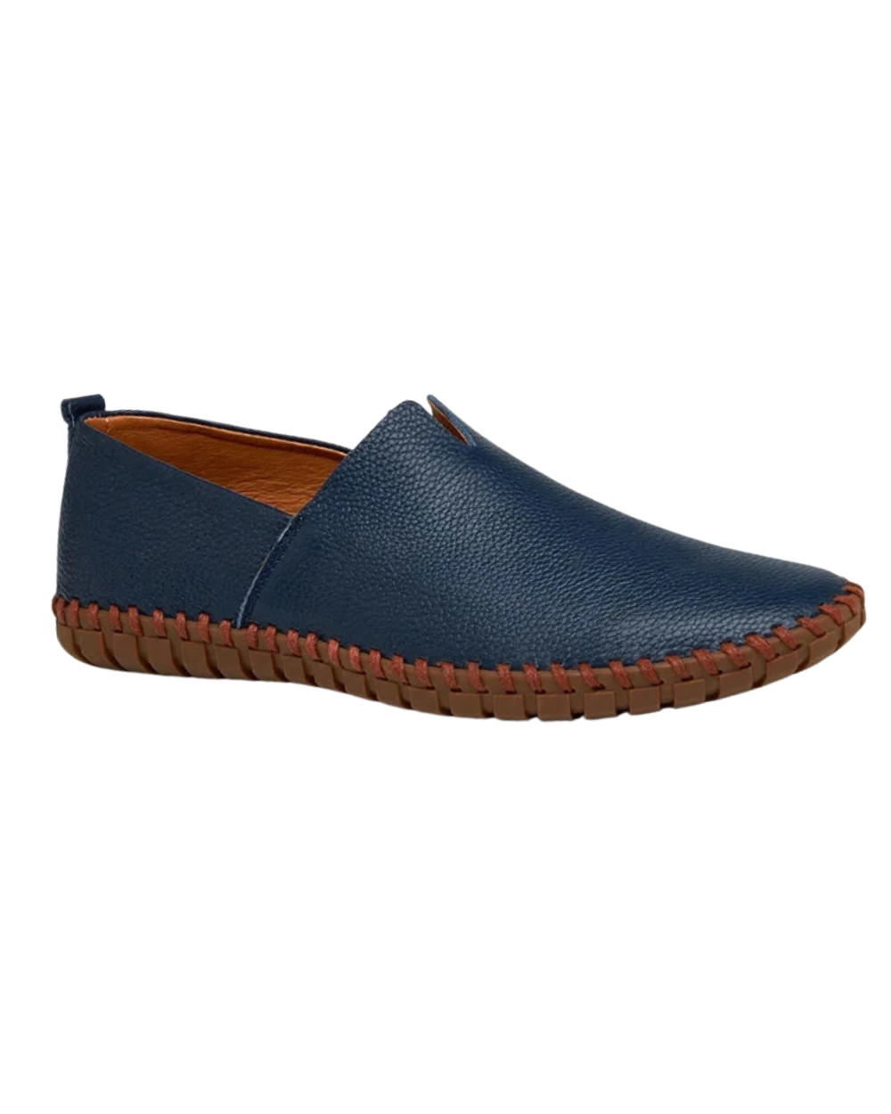 Dirkjan | Ademende casual loafers van leer