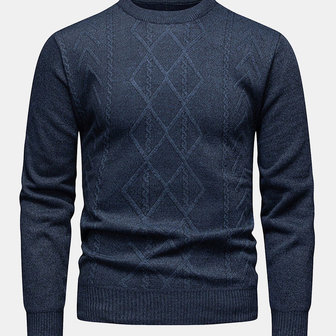 Douwe | Jacquardtrui met geometrisch patroon