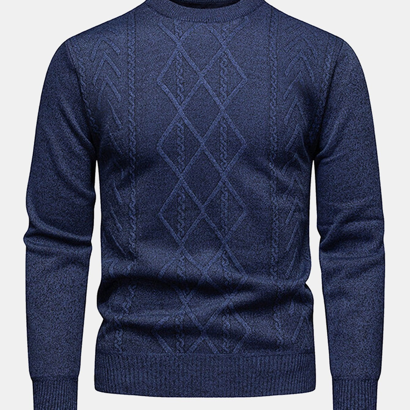 Douwe | Jacquardtrui met geometrisch patroon