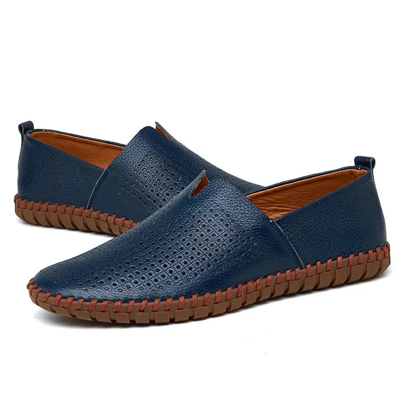 Eppo | Ademende leren loafers