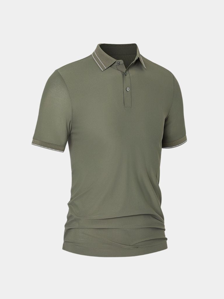 Ernst | Bruine klassieke polo