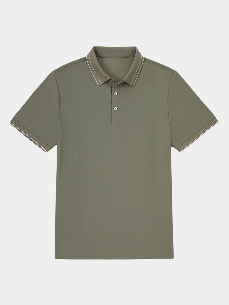 Ernst | Bruine klassieke polo
