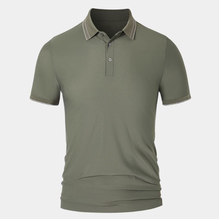 Ernst | Bruine klassieke polo
