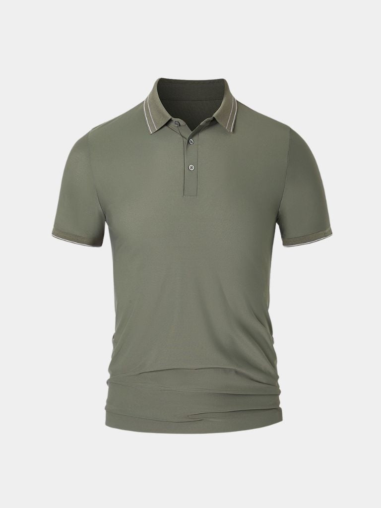 Ernst | Bruine klassieke polo