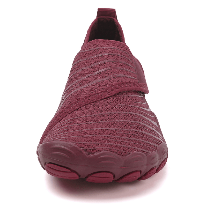 Esmee | Barefoot schoenen in bordeauxrood