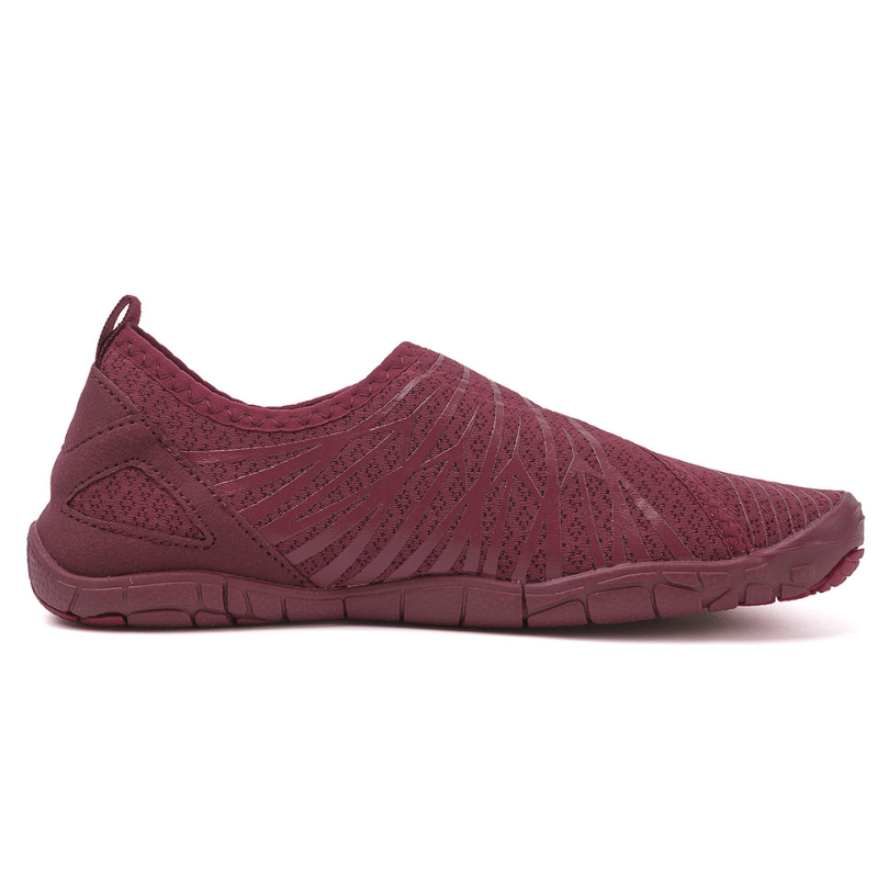 Esmee | Barefoot schoenen in bordeauxrood