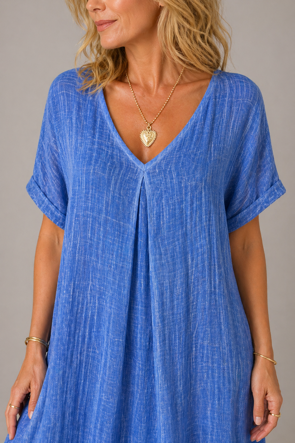 Skylar | Blue Jurk
