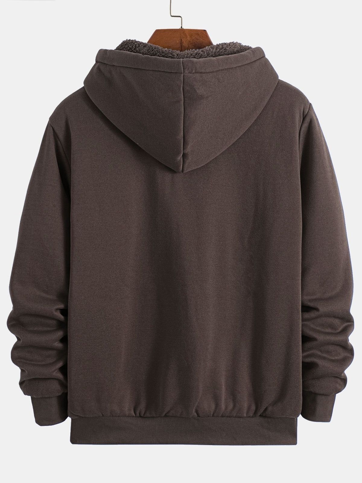 Fedde | Hoodie met teddyfleecevoering