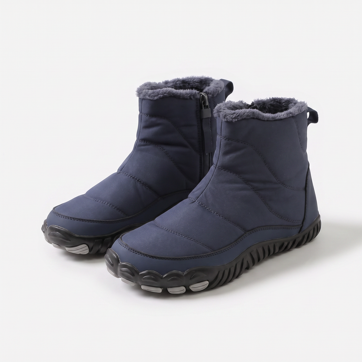Femke | Barefoot winterlaars met teenvrijheid en warme pluche voering