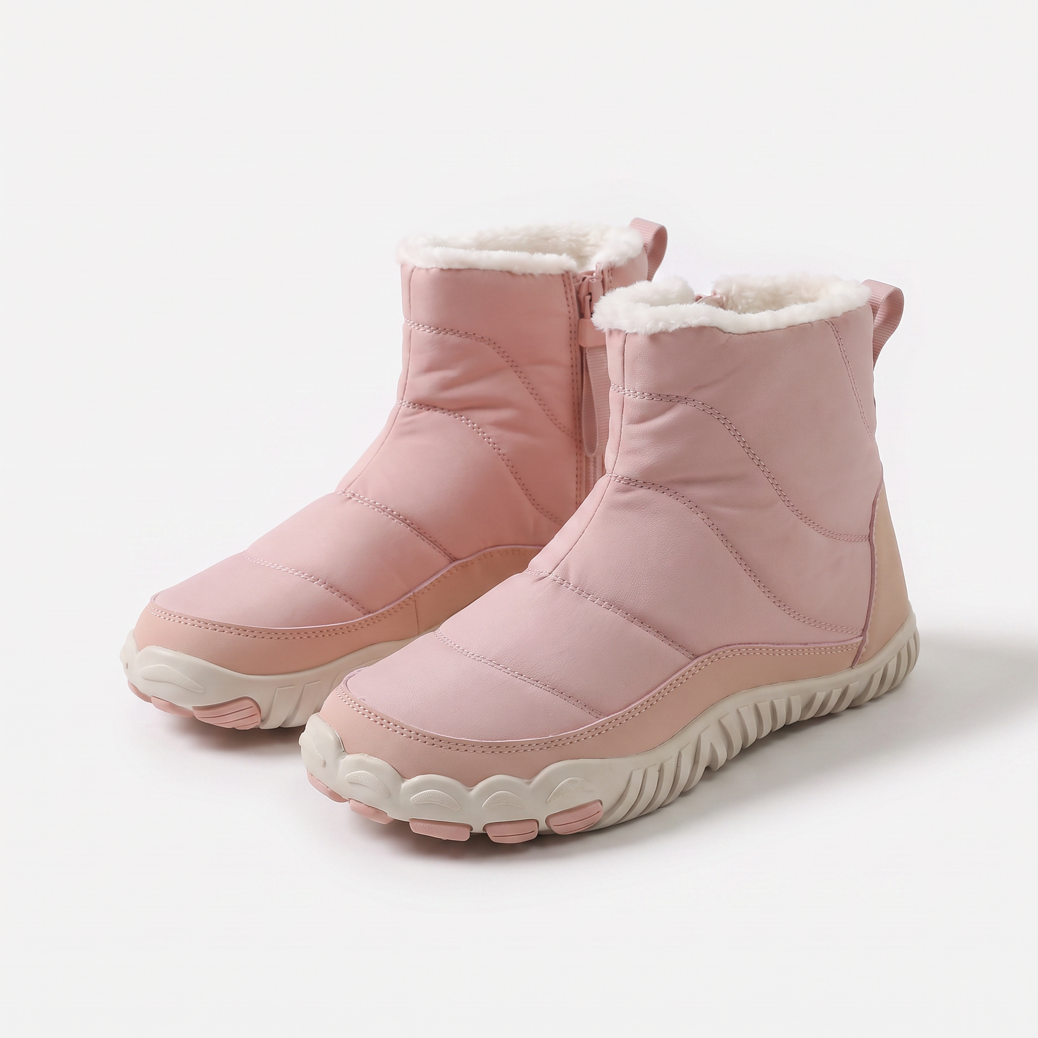 Femke | Barefoot winterlaars met teenvrijheid en warme pluche voering