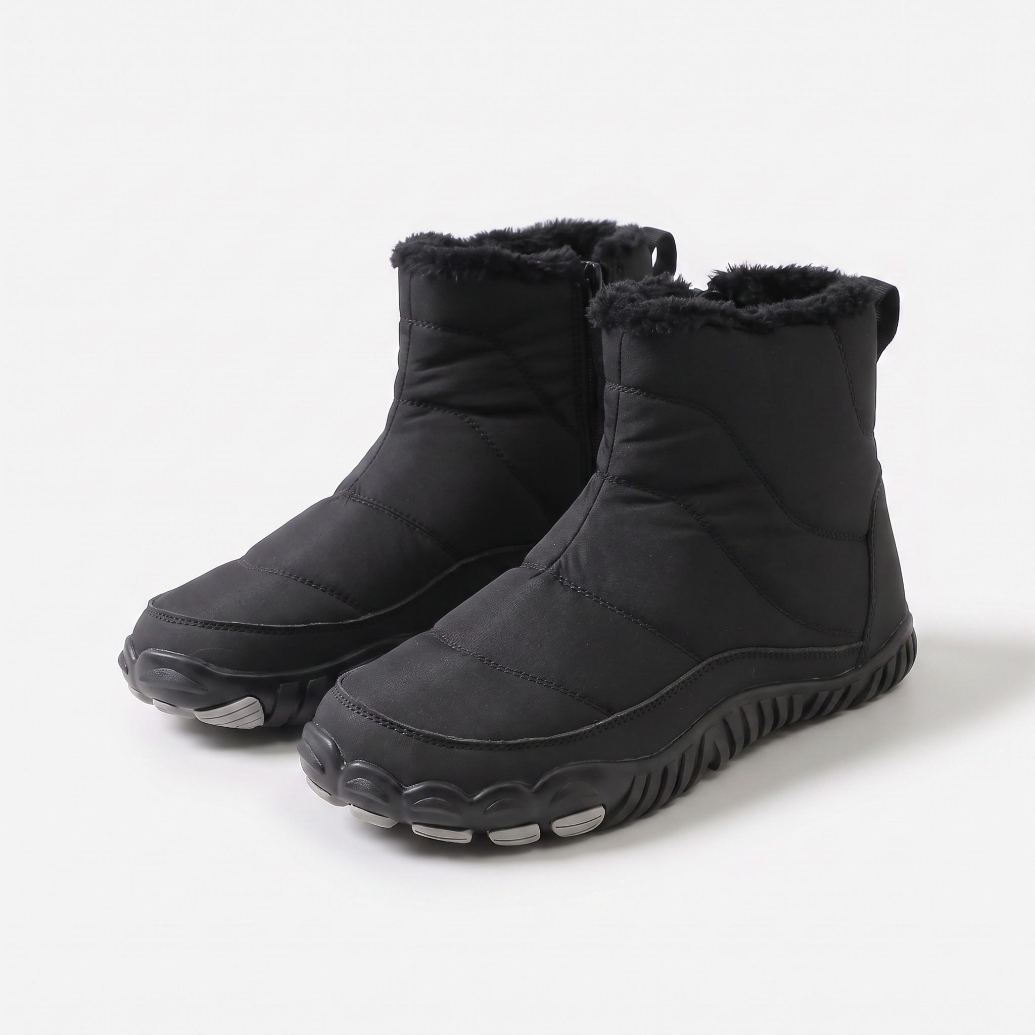 Femke | Barefoot winterlaars met teenvrijheid en warme pluche voering