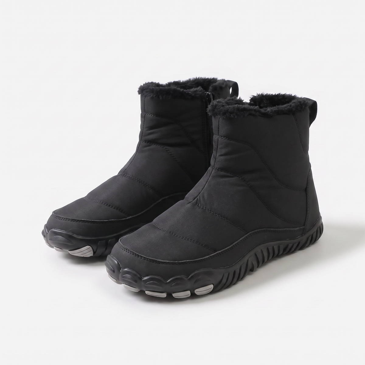 Femke | Barefoot winterlaars met teenvrijheid en warme pluche voering