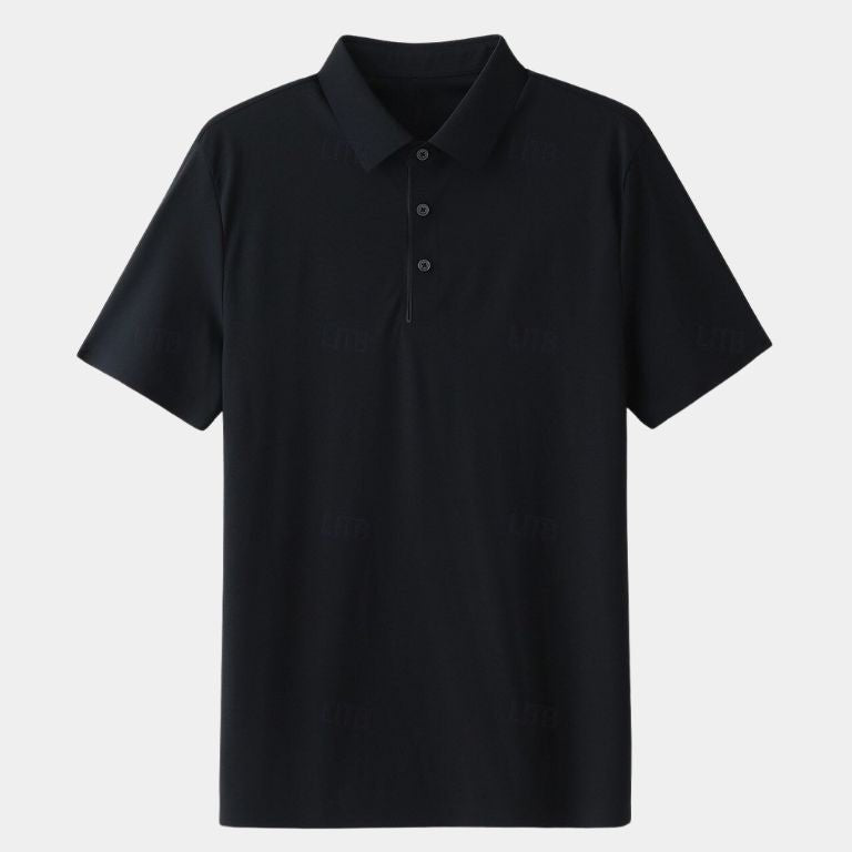 Filip | Saliegroene polo met klassieke kraag
