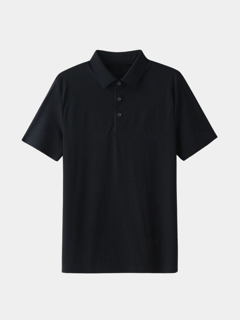 Filip | Saliegroene polo met klassieke kraag