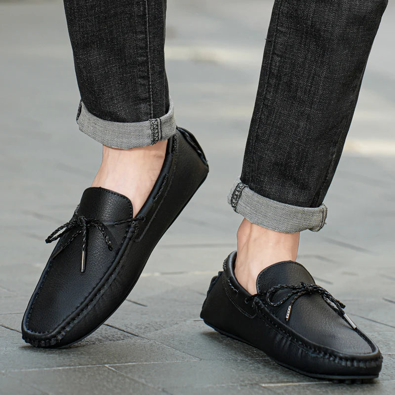 Flip | Handafgewerkte suède loafers