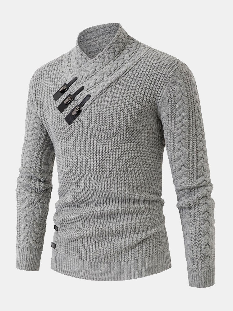 Freek | Coltrui met leren gespdetails
