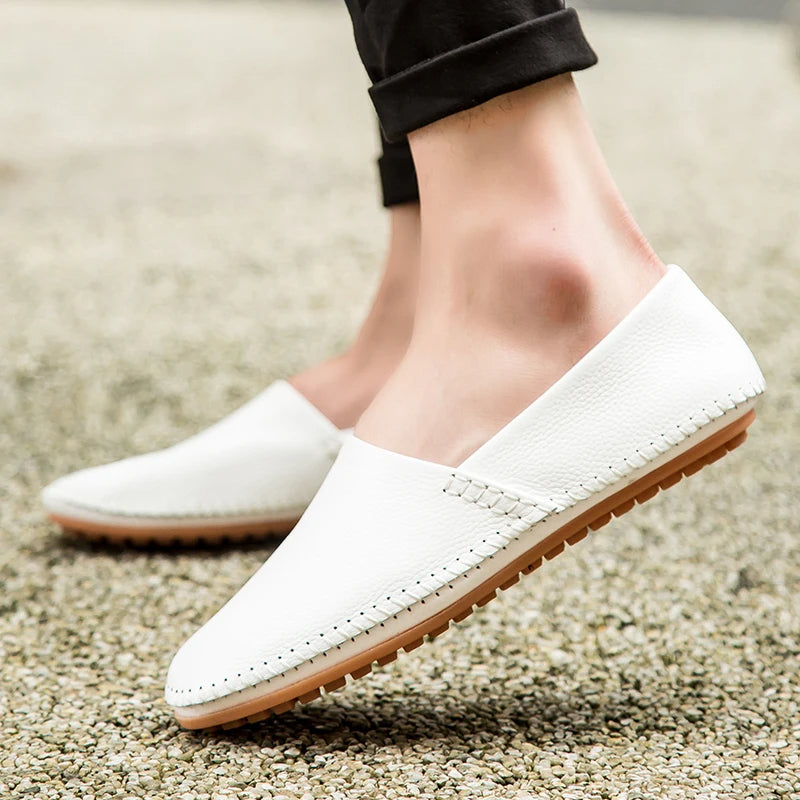 Gabriel | Lichtgewicht leren loafers