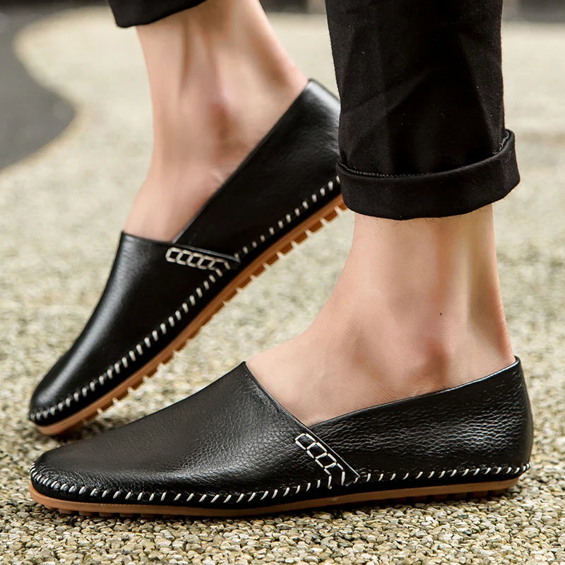Gabriel | Lichtgewicht leren loafers