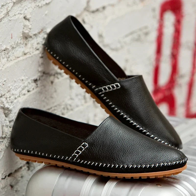 Gabriel | Lichtgewicht leren loafers