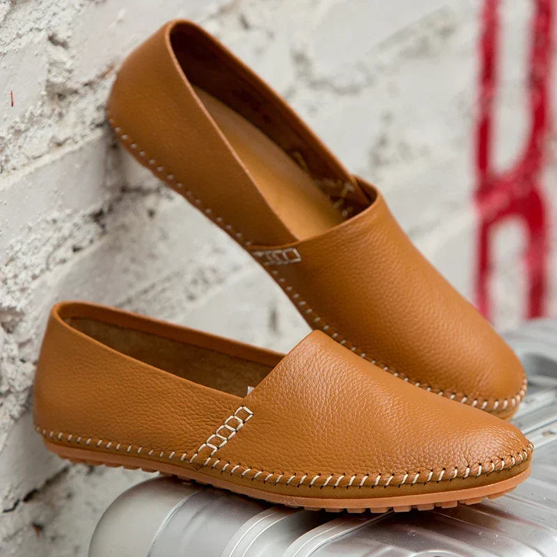 Gabriel | Lichtgewicht leren loafers
