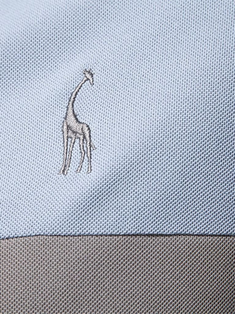 Gerbrand | Witte polo met contraststrepen