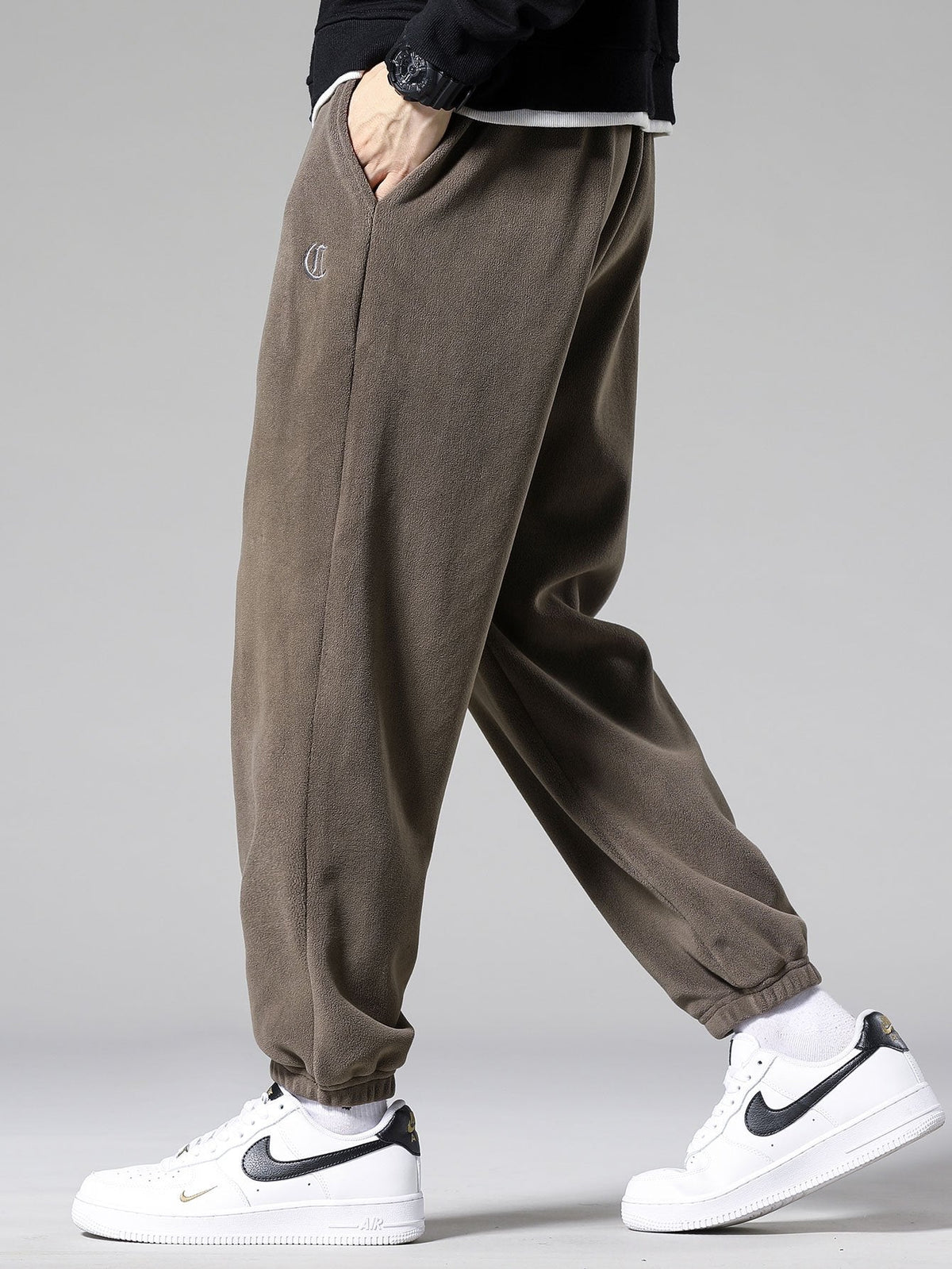 Gert | Polar fleece joggingbroek