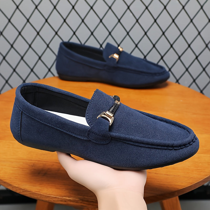 Gijsbrecht | Rode suède business loafers