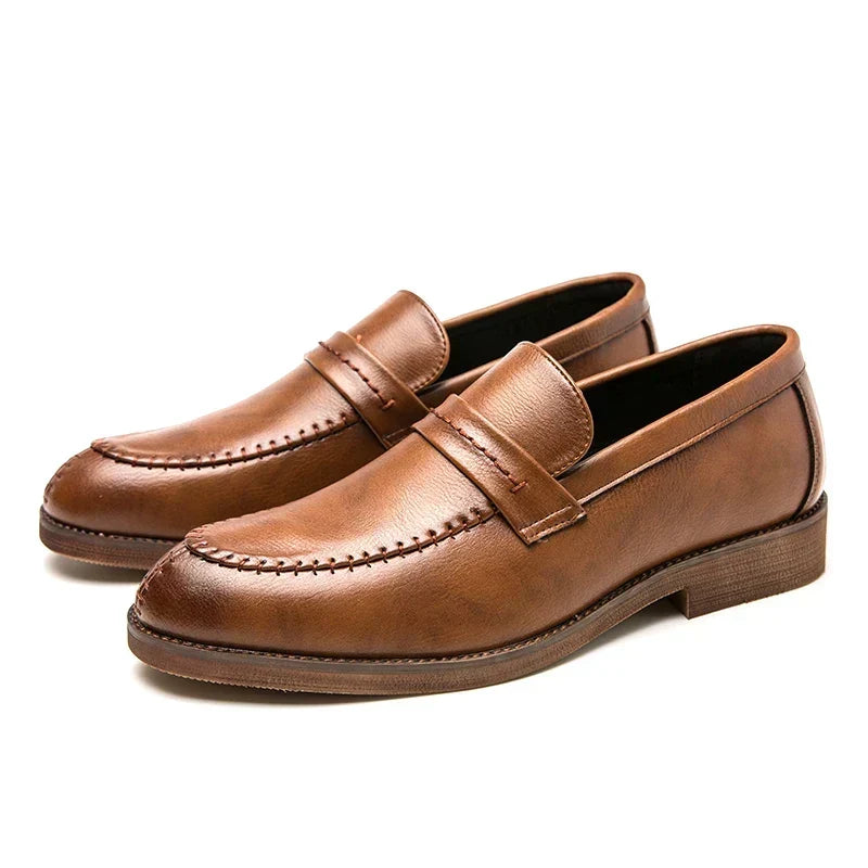 Gustaaf | Leren loafers voor nette gelegenheden