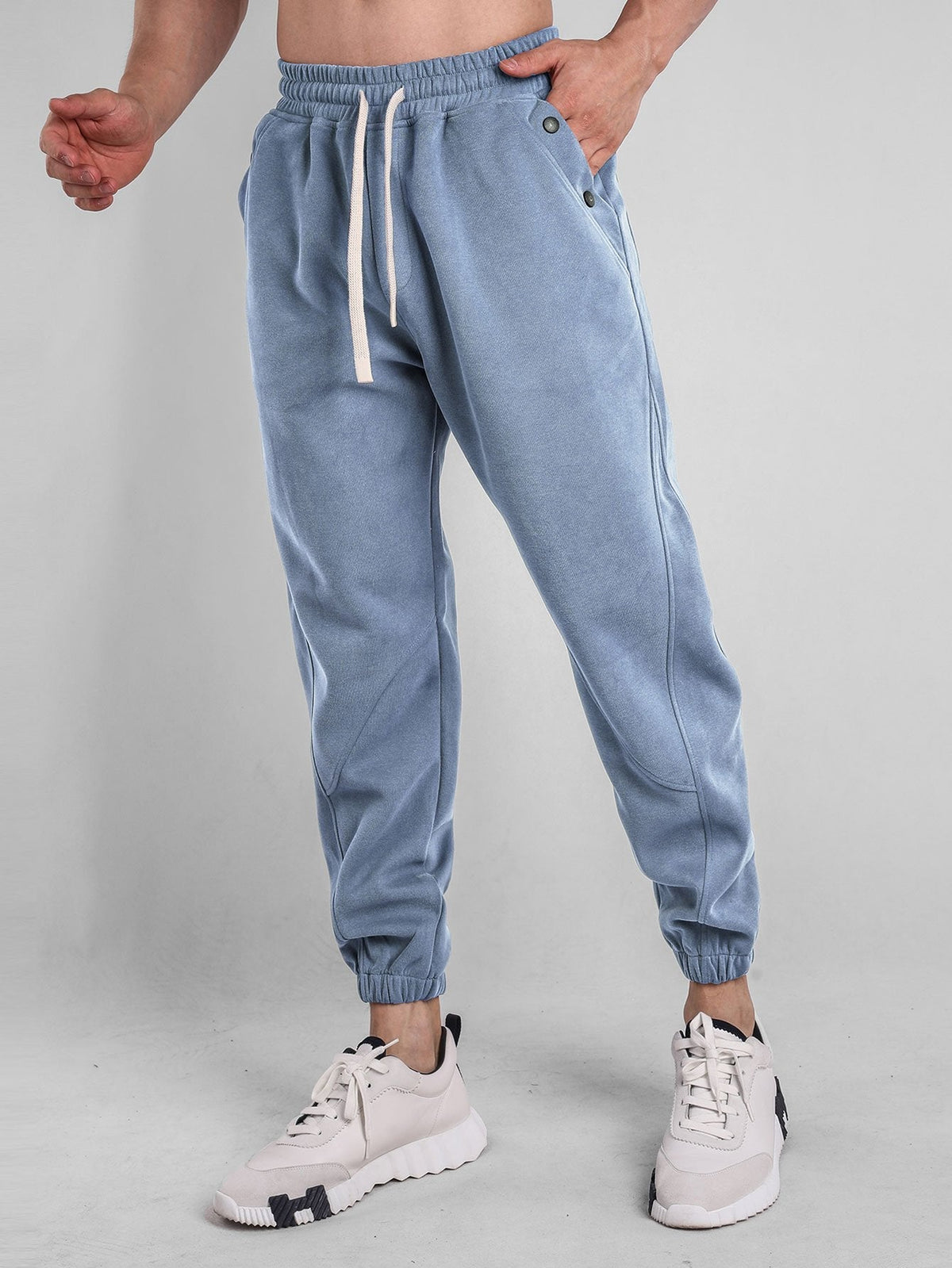 Guus | Joggingbroek met knopzakken
