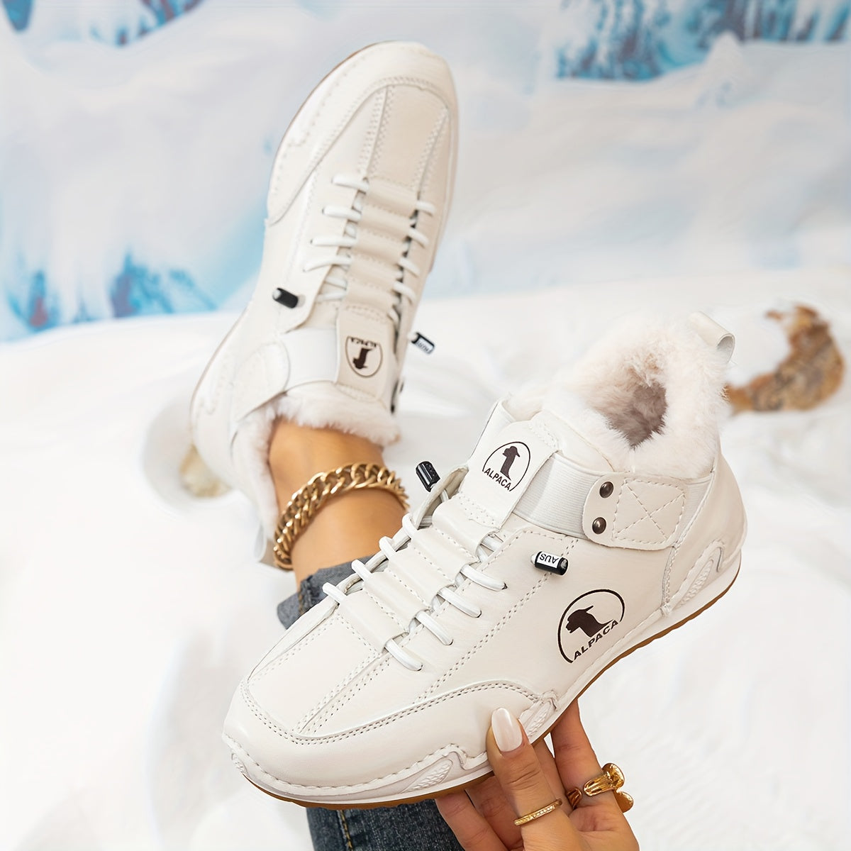 Hanneke | Gevoerde slip-on enkellaars in minimalistische look
