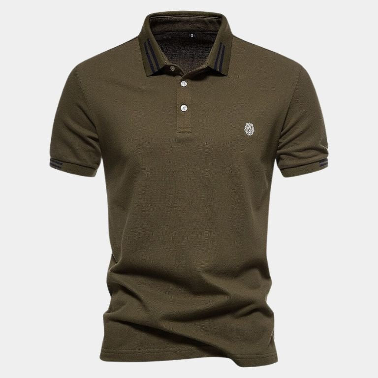 Harm | Lichtblauwe klassieke polo