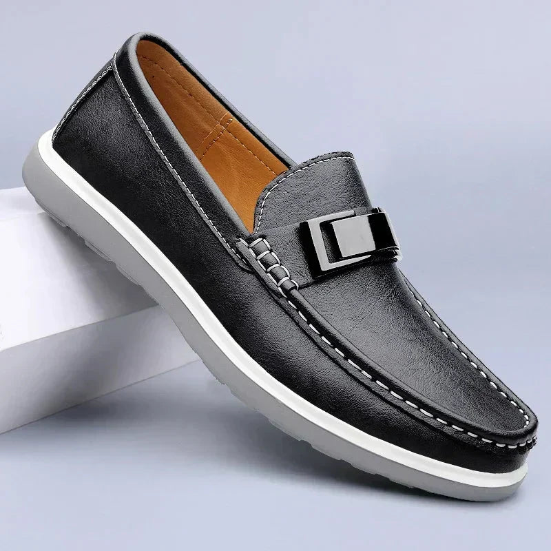Hendrikus | Luxe leren loafers