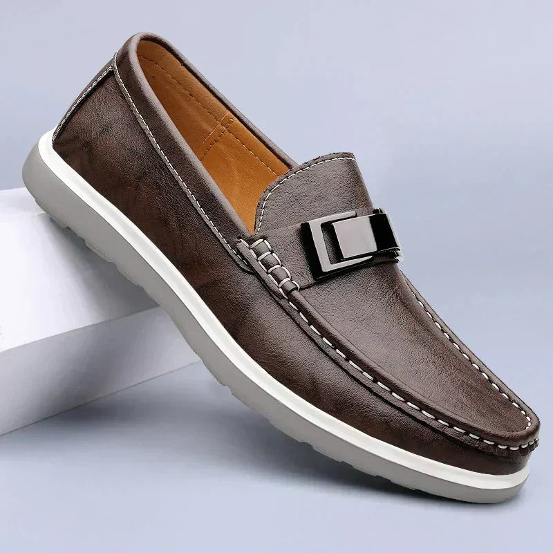 Hendrikus | Luxe leren loafers