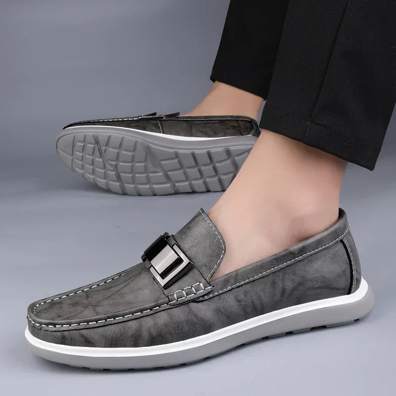 Hendrikus | Luxe leren loafers