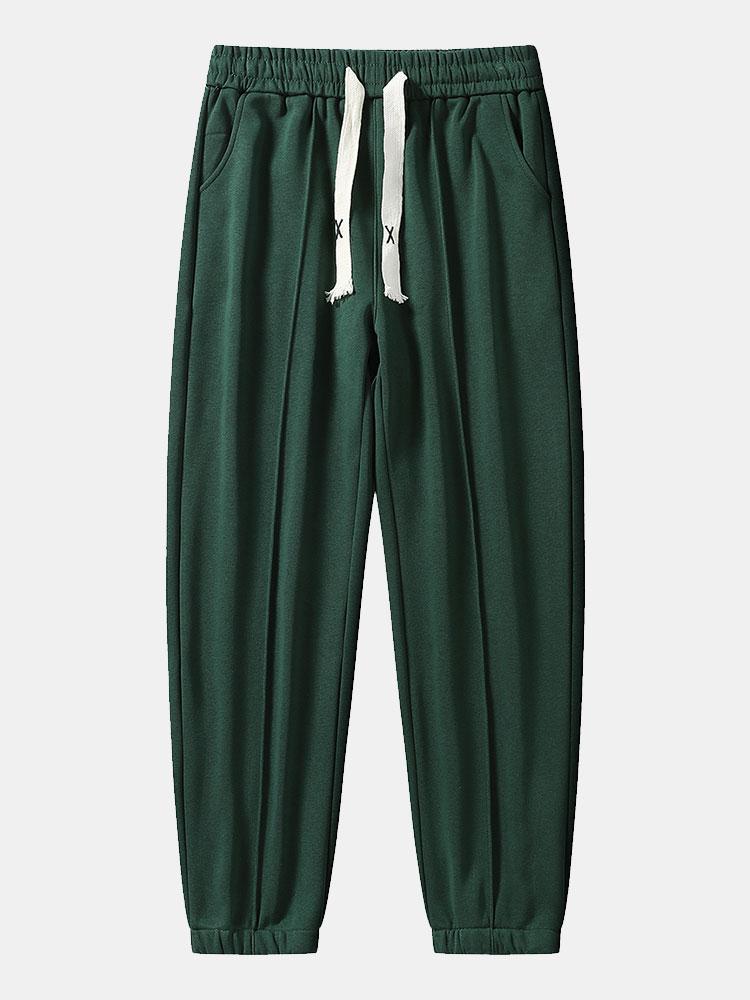 Henk | Joggingbroek met pijpvouw