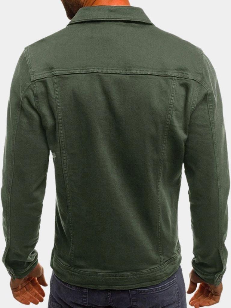 Ynze | Groene casual jas