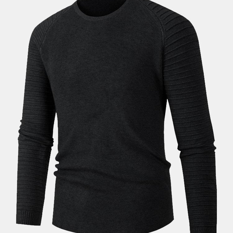 Hugo | Slim-fit trui met raglanmouwen en ronde hals