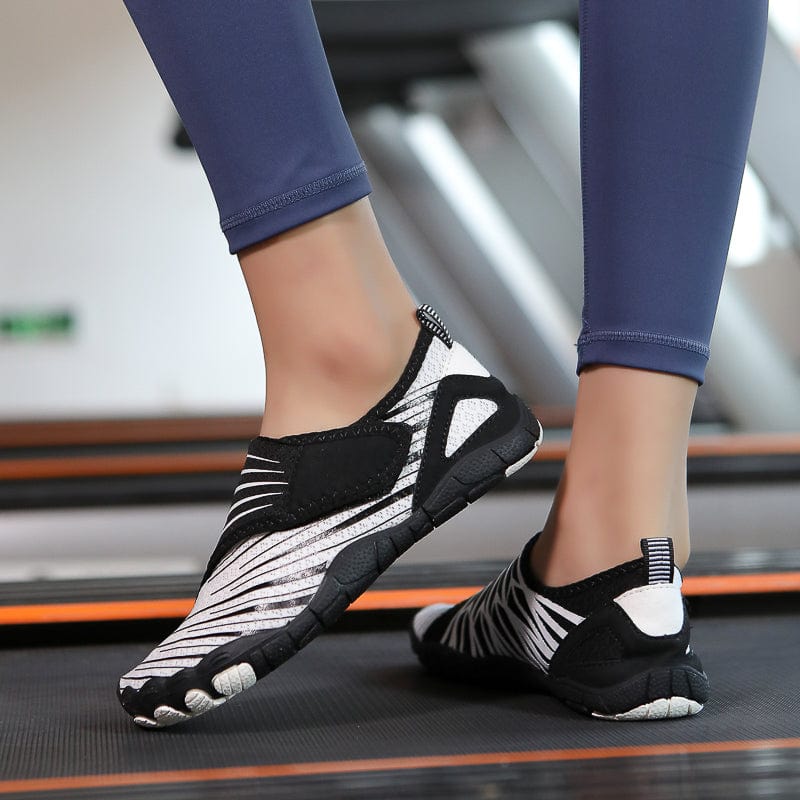 Iris | Barefoot schoenen in zebraprint