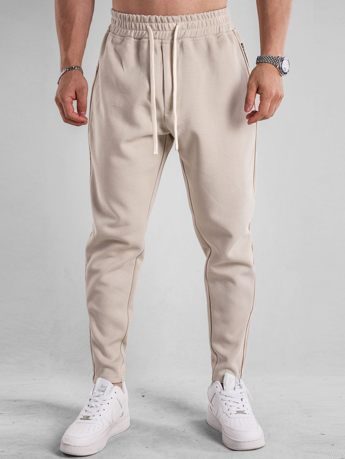Jan | Joggingbroek met ritssluitingzoom
