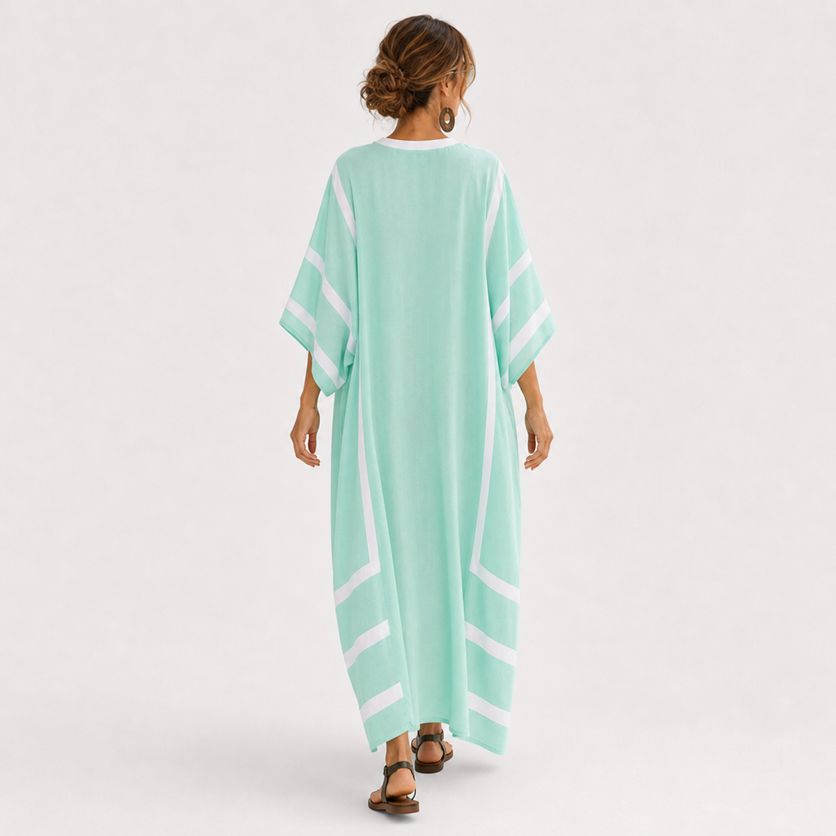 Janke | Mintgroene kaftan