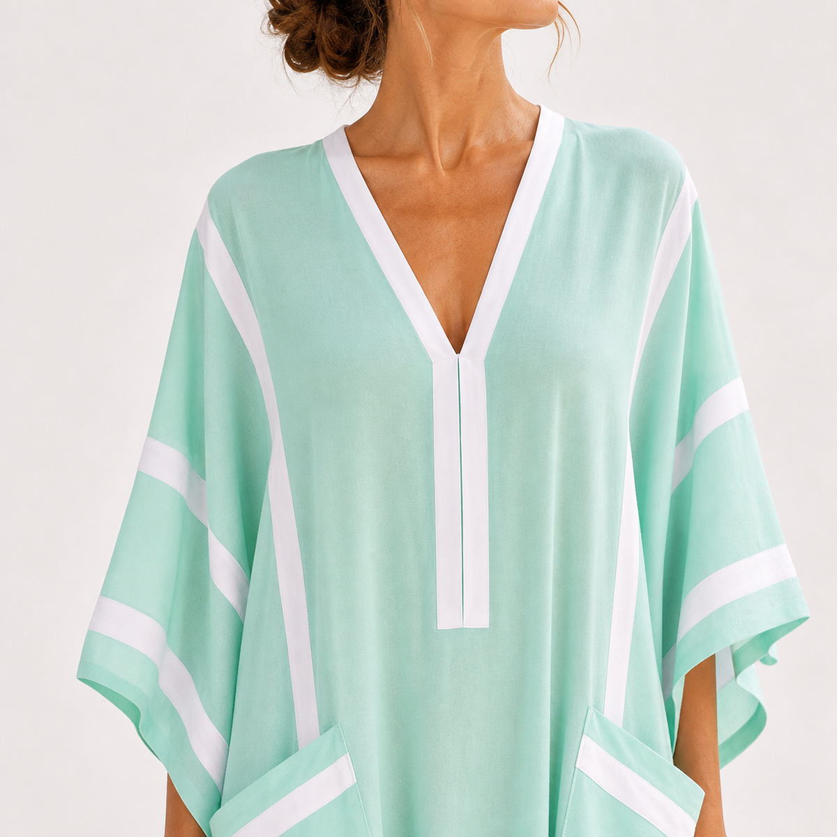 Janke | Mintgroene kaftan