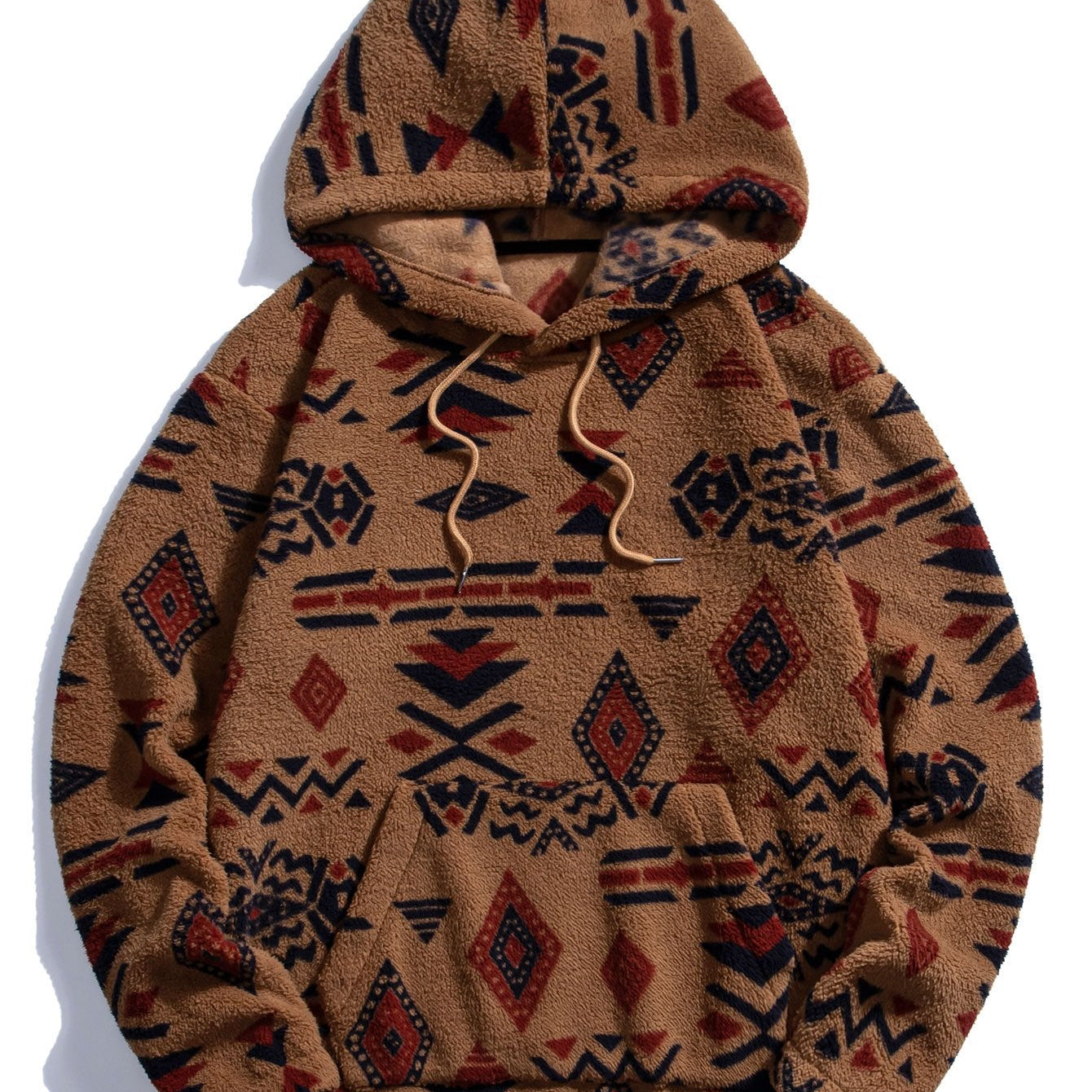Job | Teddyhoodie met Azteekse print