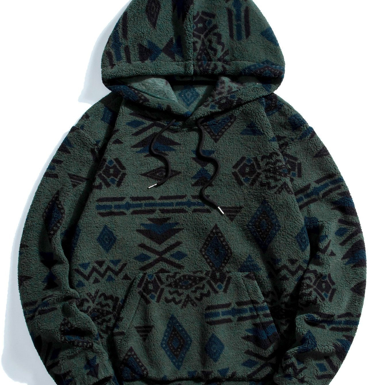 Job | Teddyhoodie met Azteekse print