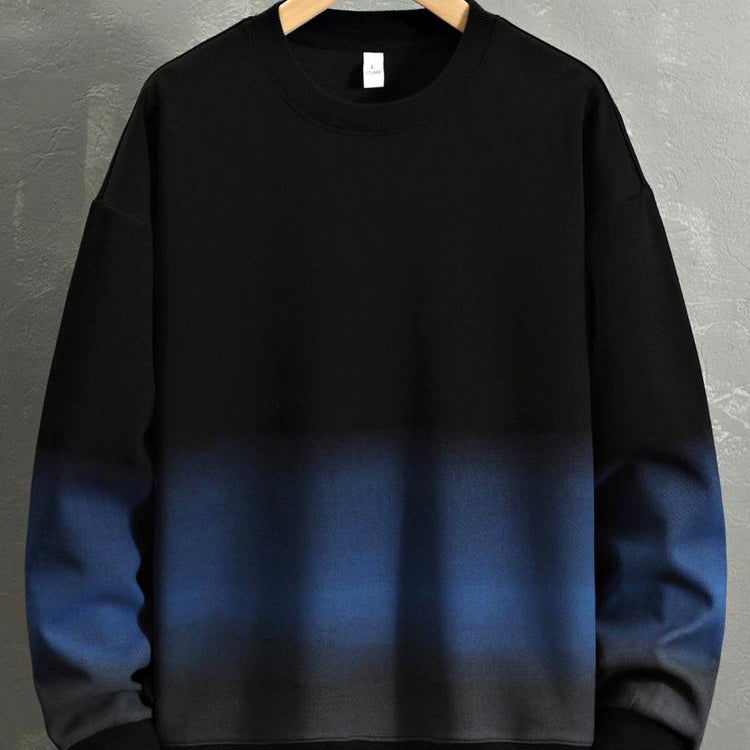 Jonathan | Sweater met kleurverloop en relaxte pasvorm