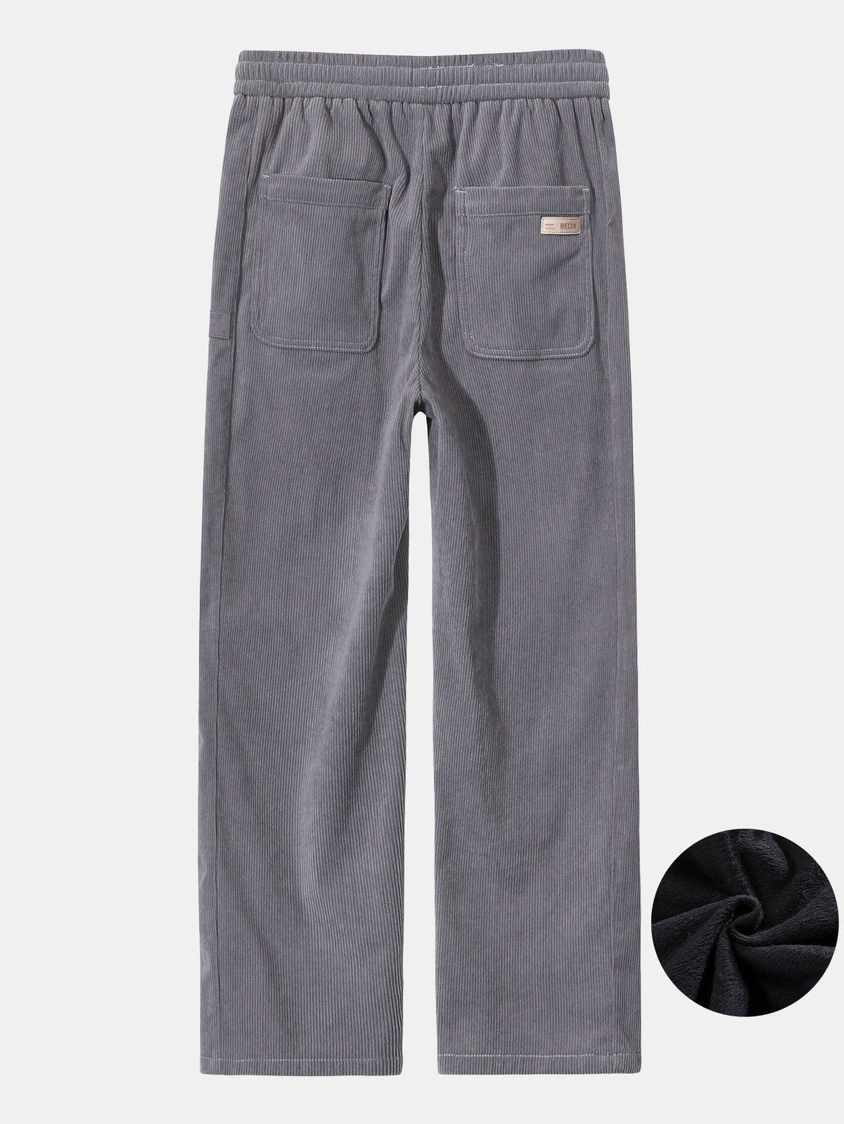 Joris | Corduroy broek met fleece voering