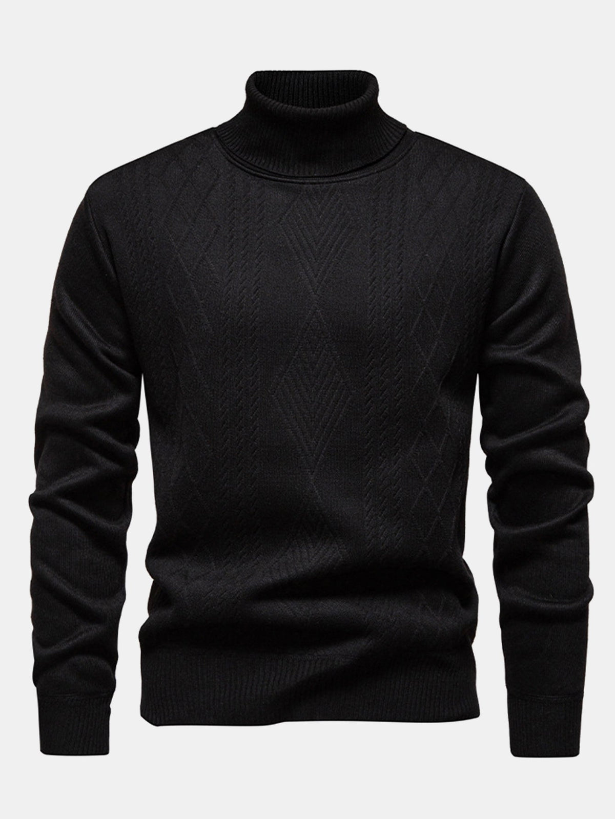 Joris | Jacquard coltrui met geometrisch patroon