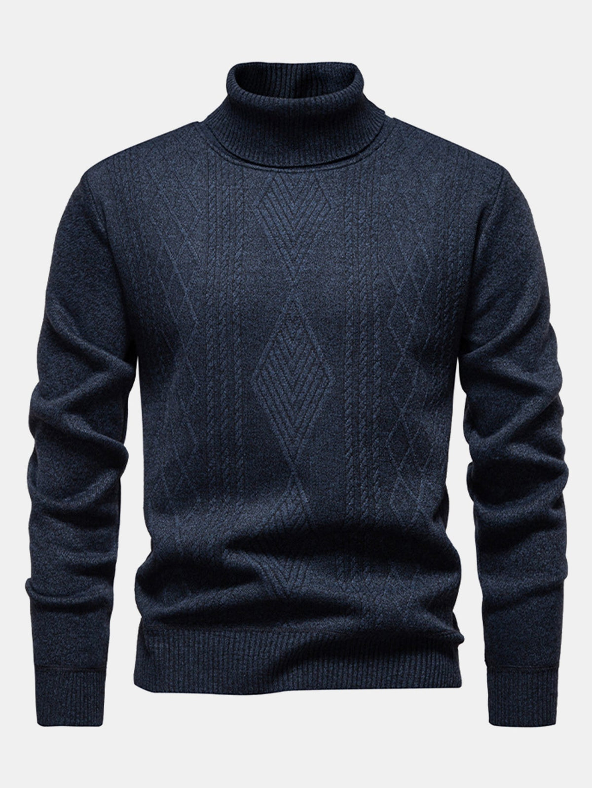 Joris | Jacquard coltrui met geometrisch patroon