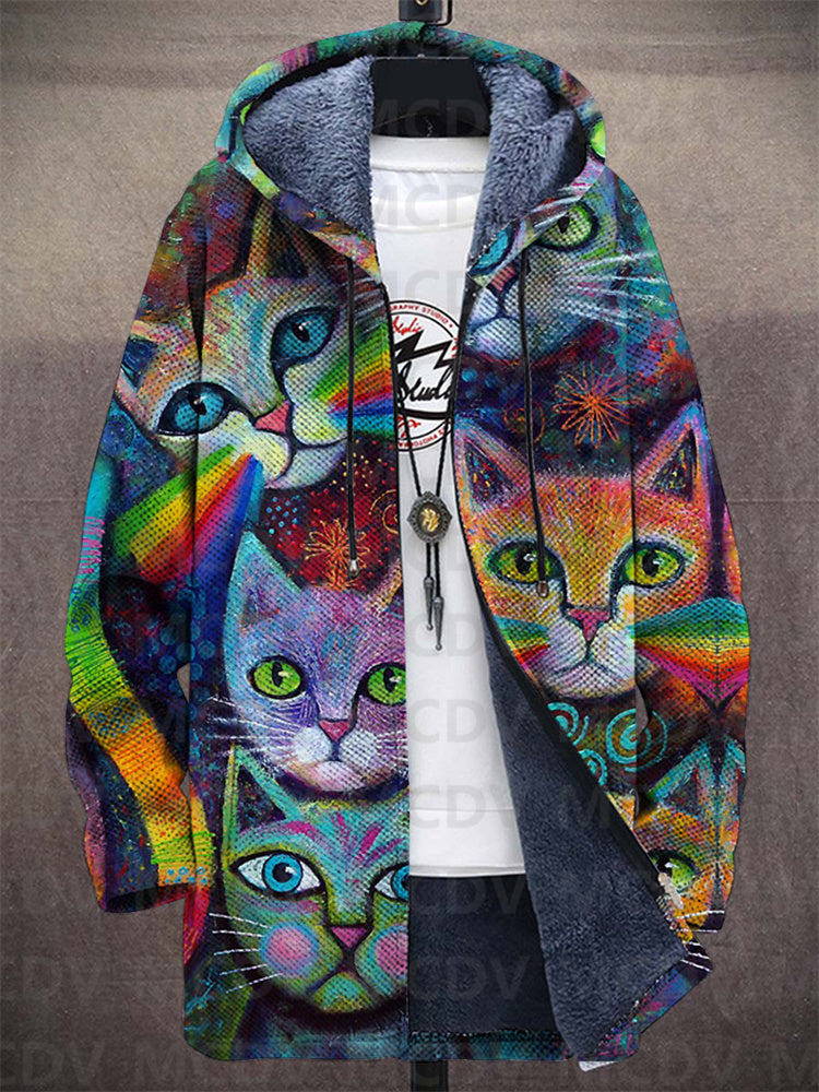 Geertruida | Kunstzinnig vest met kap