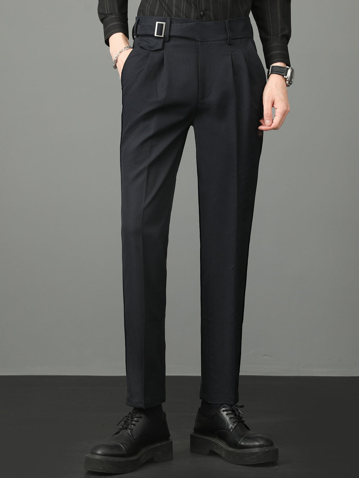 Karel | Slim fit pantalon licht